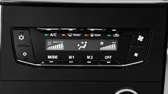 Digital Air Conditioner Controls with Off Button | The All-New Perodua Alza - 7 Seater MPV