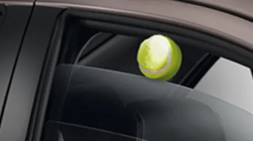 One-touch Power Window with Jam Protection