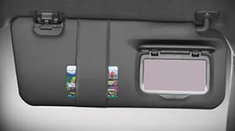 Vanity Mirror with Card Slot | Perodua Ativa - 5 Seater SUV