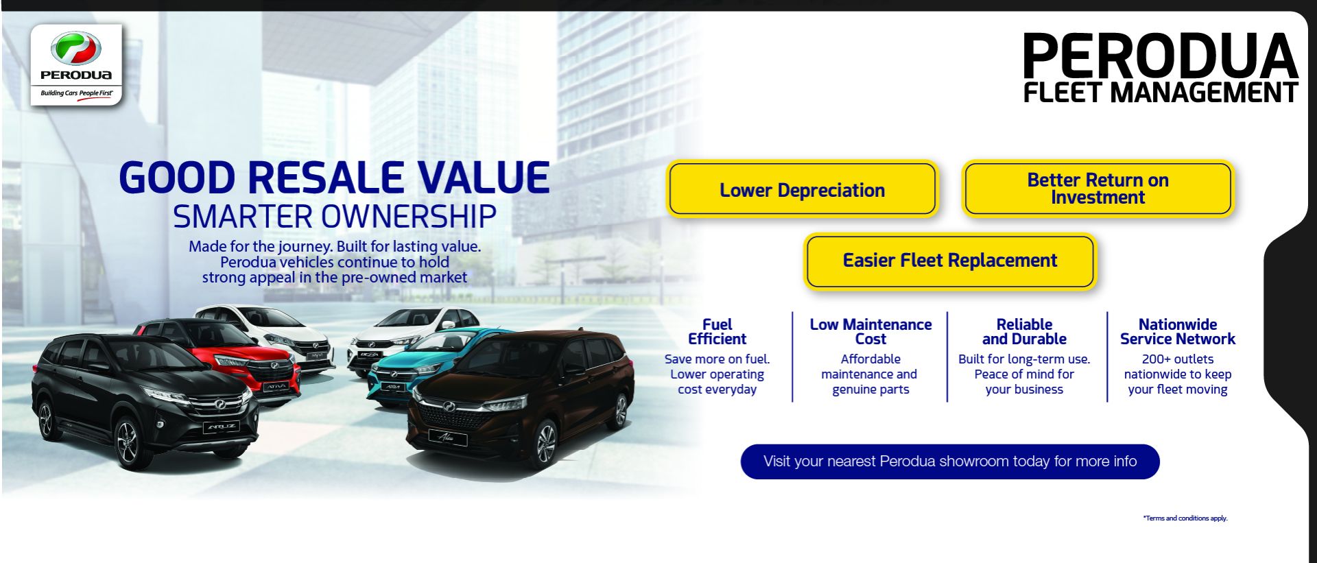 Perodua Fleet Program 2026 promotional desktop flyer
