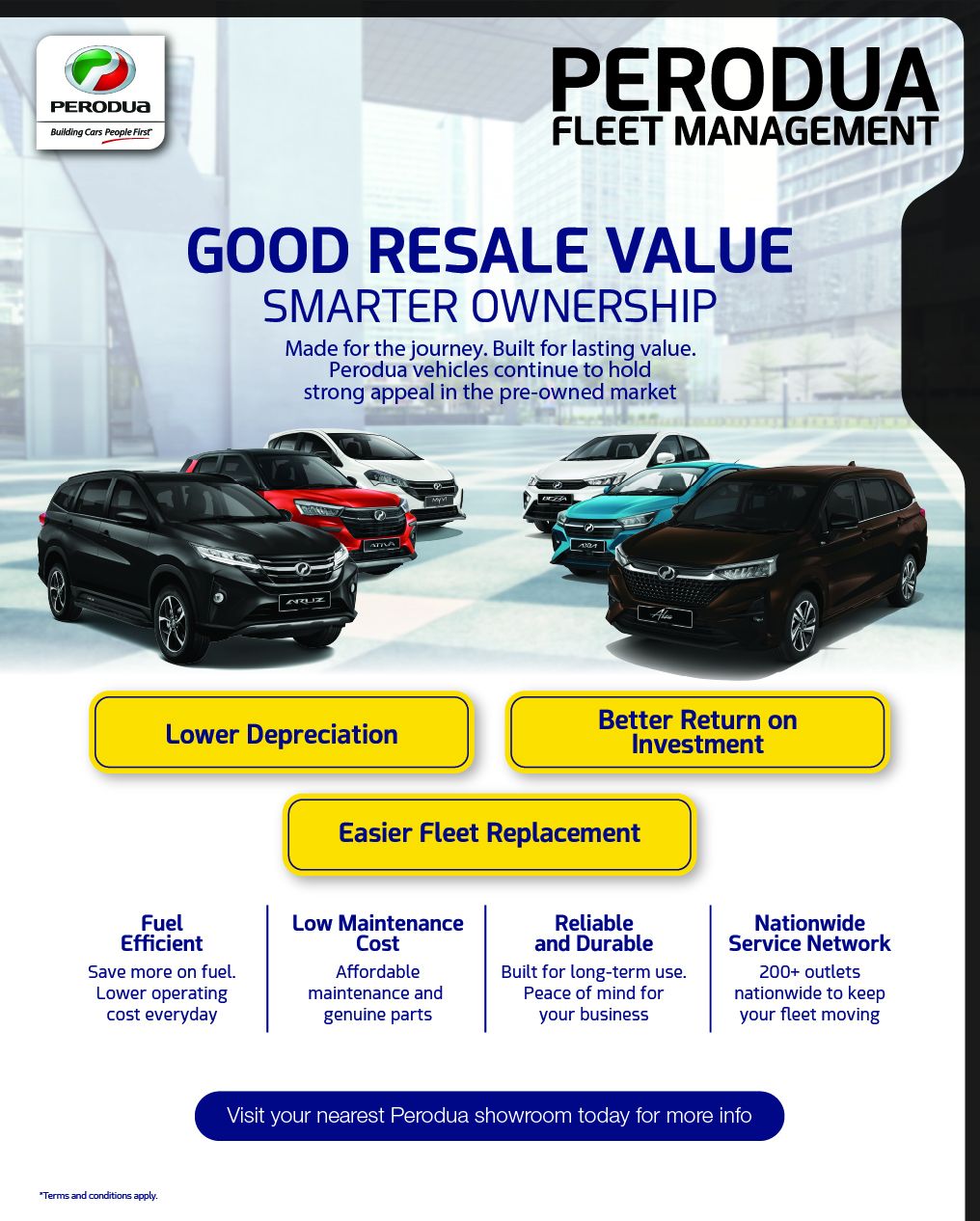 Perodua Fleet Program 2026 promotional mobile banner