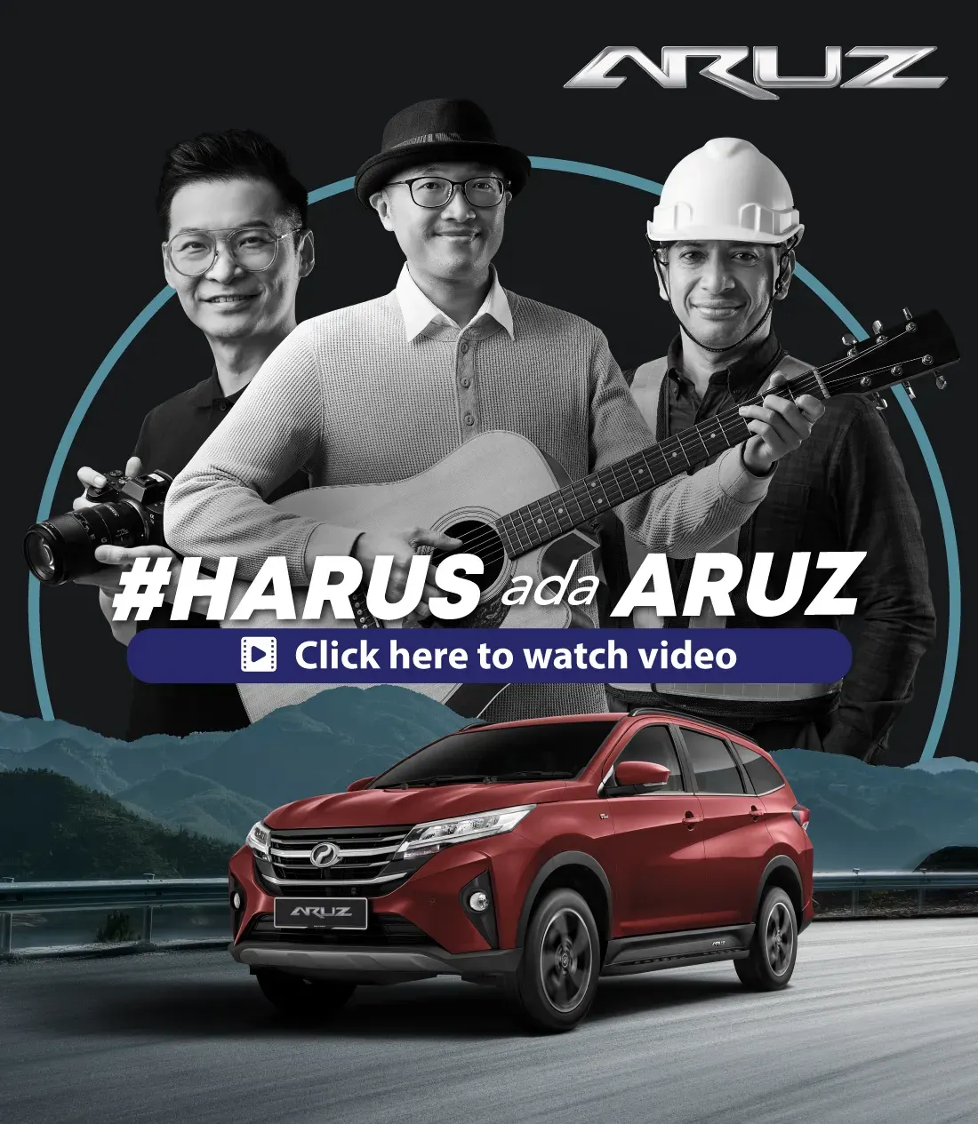 Perodua instrument cluster with clear, easy-to-read information.