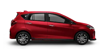 Perodua car rear view with clear lighting and practical proportions.