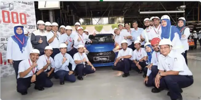Perodua company milestone 34