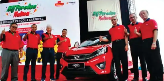 Perodua company milestone 38