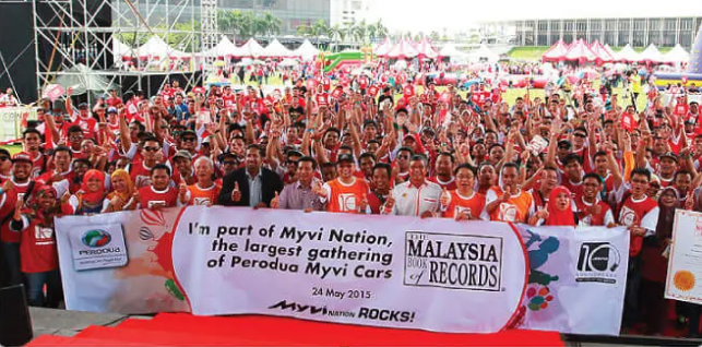 Perodua company milestone 42