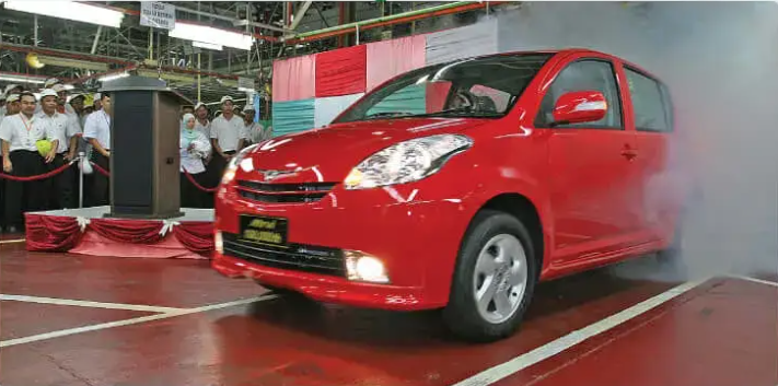 Perodua company milestone 55