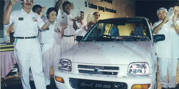 Perodua company milestone 63