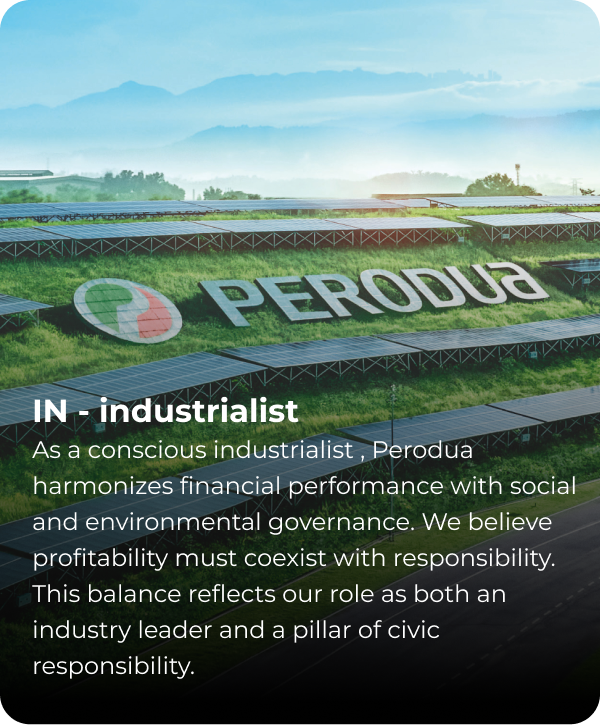 Perodua Tax Corporate Governance Framework – Industrialist pillar icon