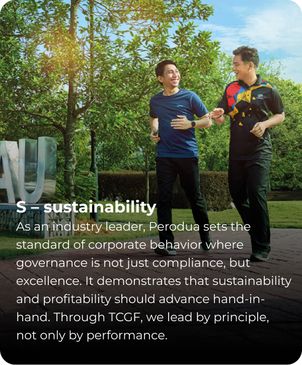 Perodua Tax Corporate Governance Framework – Sustainability pillar icon