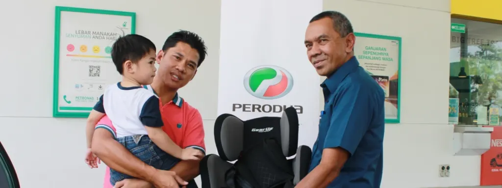 PERODUA GIVES AWAY 100 CHILD SEATS FOR RAYA