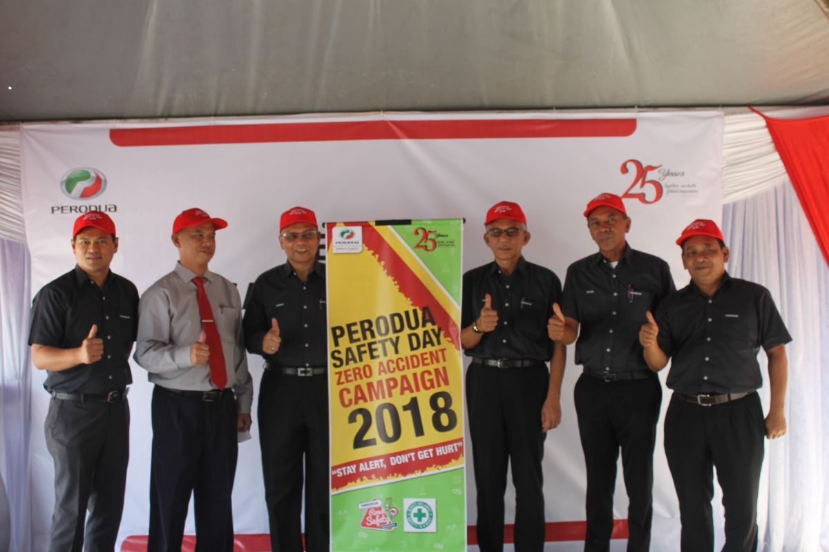 CSR - PERODUA ZERO ACCIDENT CAMPAIGN INVOLVING 10,300 STAFF KICKS OFF IN KULIM