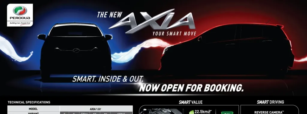 2019 PERODUA AXIA OPEN FOR BOOKING FROM AN ESTIMATED RM24,090 – MALAYSIA’S MOST AFFORDABLE CAR WITH ADVANCED SAFETY, NEW STYLE VARIANT