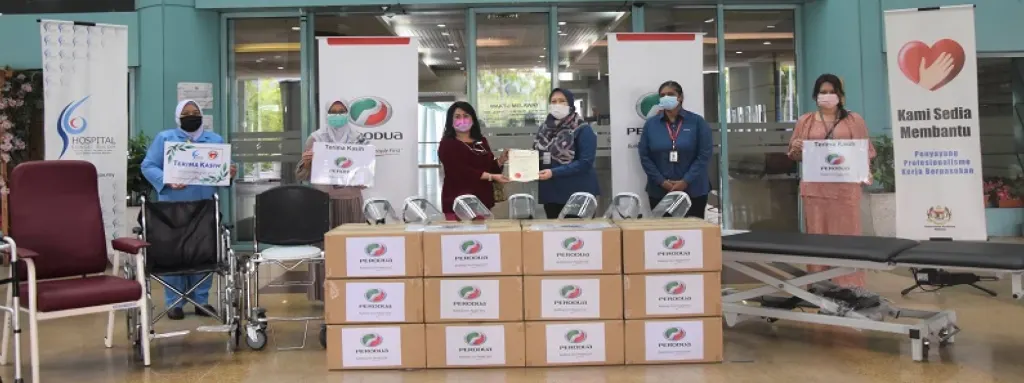 Perodua contributes additional medical supplies to Hospital Sungai Buloh