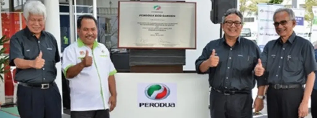 PERODUA OPENS 1,500-SQUARE METRE GREEN LUNG ON CAMPUS