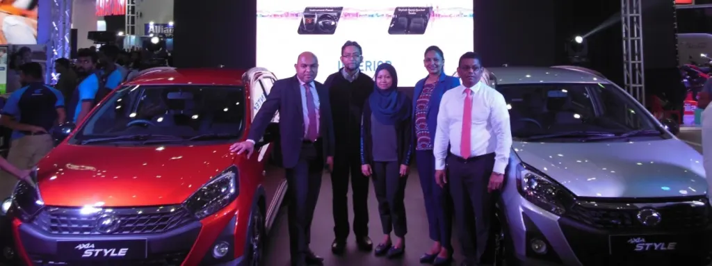 PERODUA AXIA STYLE MAKES SRI LANKAN DEBUT AT COLOMBO MOTOR SHOW