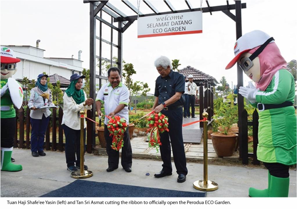 CSR - PERODUA OPENS 1,500-SQUARE METRE GREEN LUNG ON CAMPUS