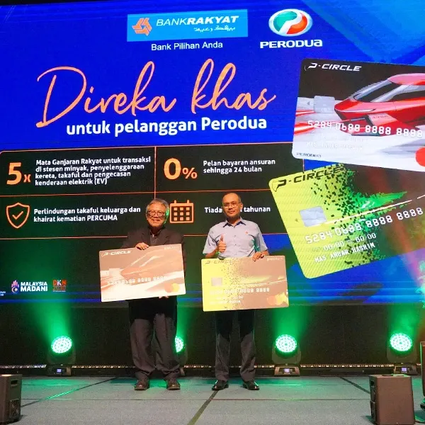 PERODUA AND BANK RAKYAT INTRODUCE CREDIT CARD-i DESIGNED FOR AUTOMOTIVE SPENDING