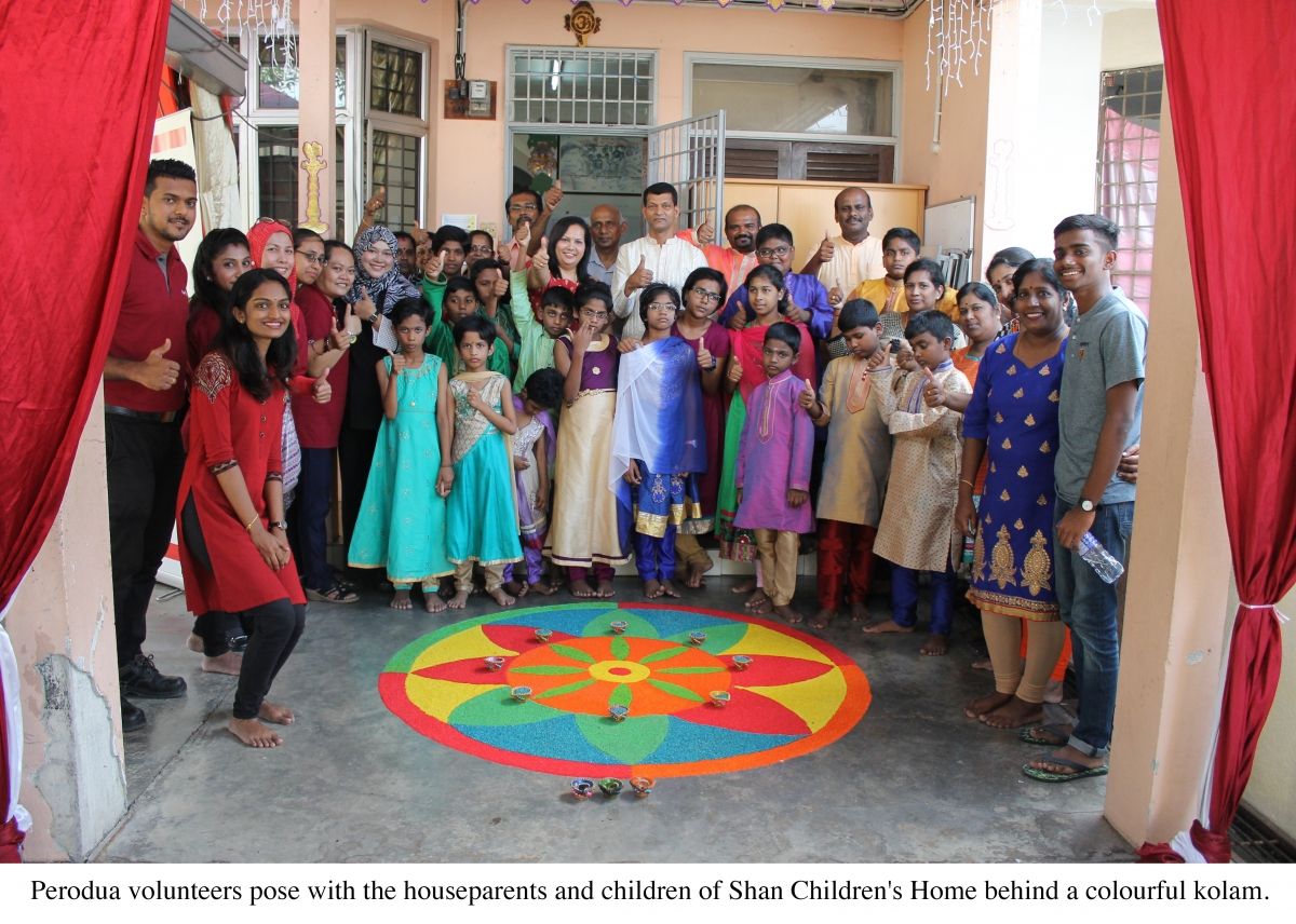 CSR - PERODUA BRIGHTENS UP SHAN CHILDREN’S HOME THIS DEEPAVALI