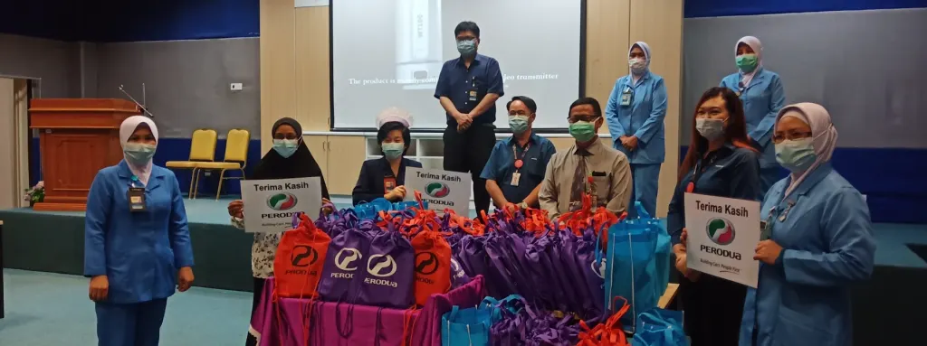Perodua brings smiles again to Sabah Women and Children’s Hospital