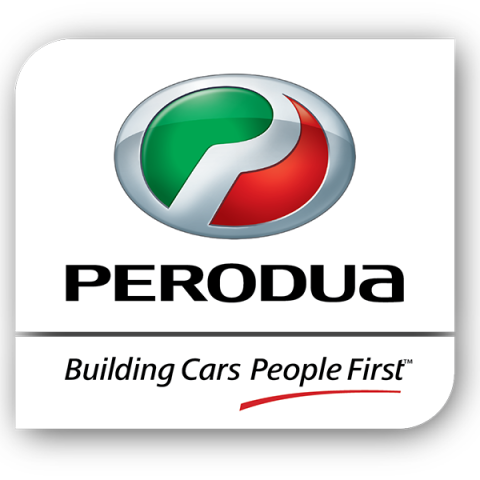 Perodua front seats with supportive bolstering shown clearly.