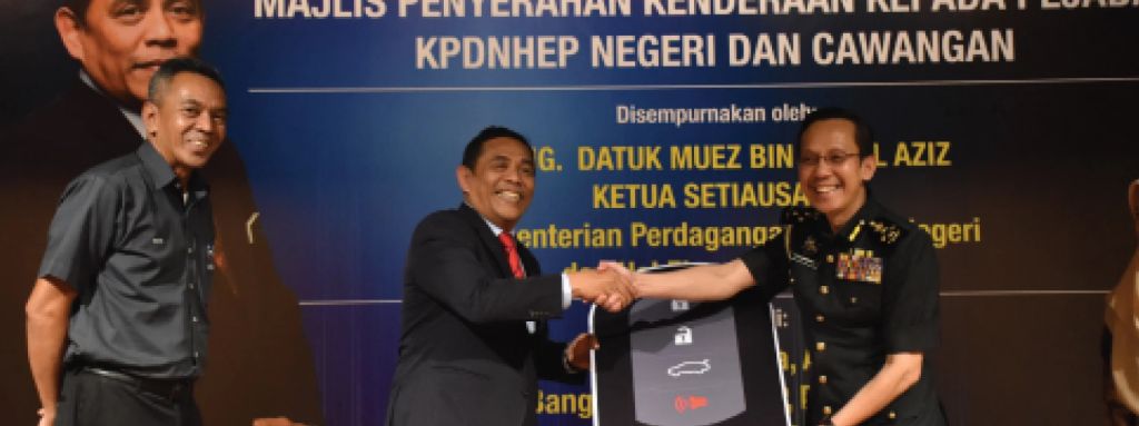 PERODUA ARUZ ENTERS GOVERNMENT SECTOR WITH 55 UNITS DELIVERED TO KPDNHEP