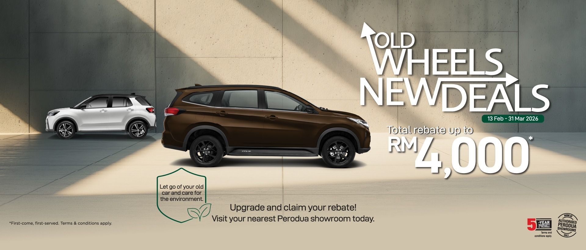 Perodua Old Wheels New Deals