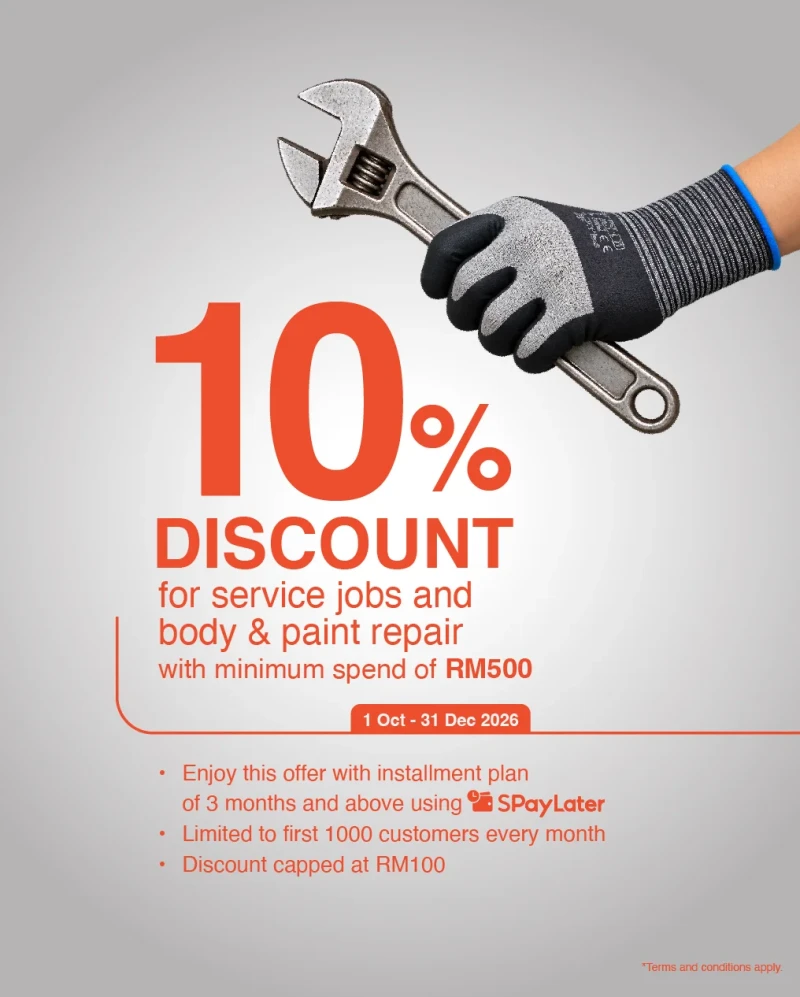 Perodua homepage promotional banner
