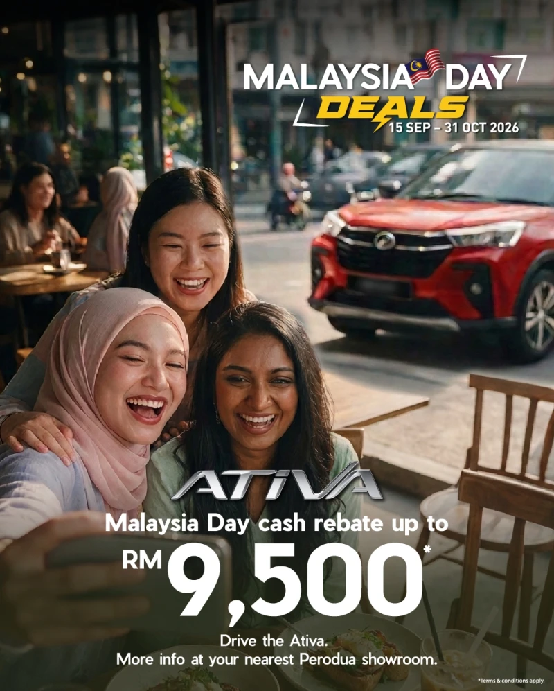 Perodua homepage promotional banner