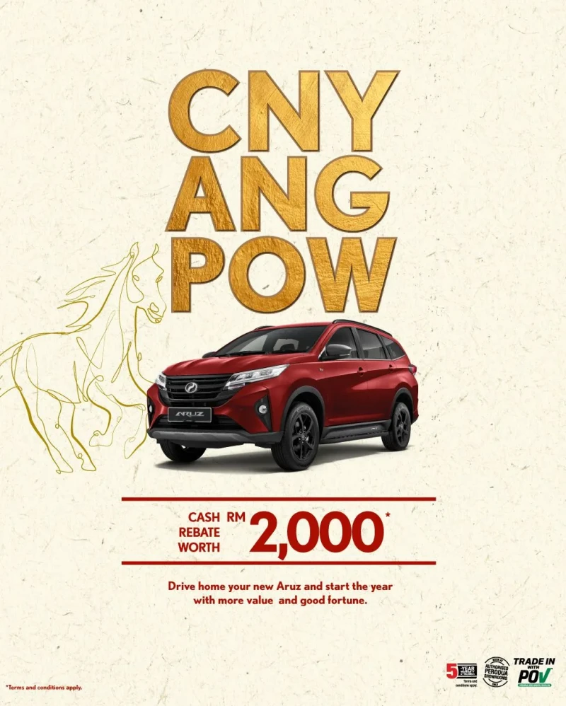 Aruz CNY promo banner 2026