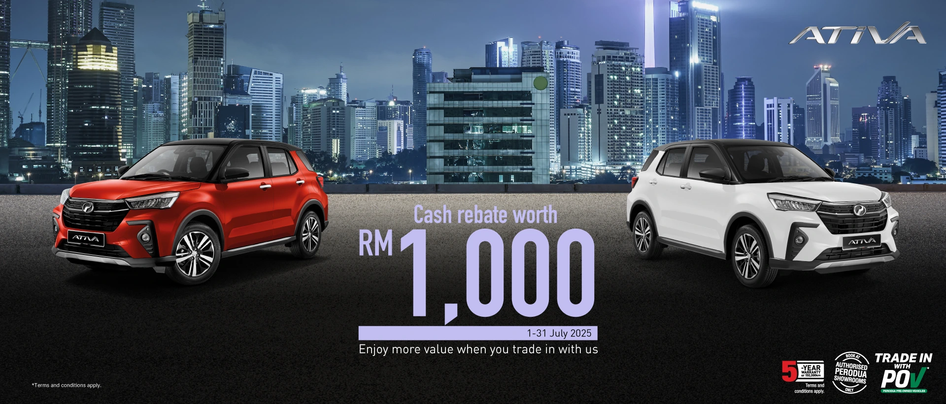 June Sale campaign Ativa 2025 | Perodua
