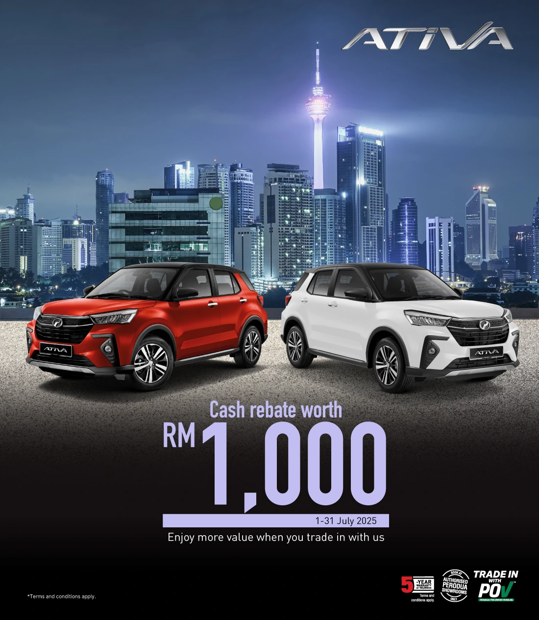 June Sale campaign Ativa 2025 | Perodua