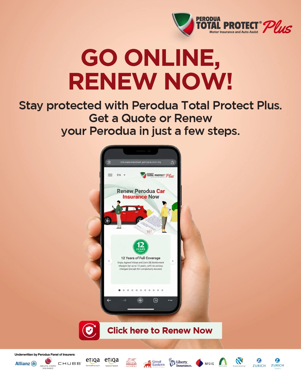 Perodua car in a minimalist studio hero pose for clarity and focus.