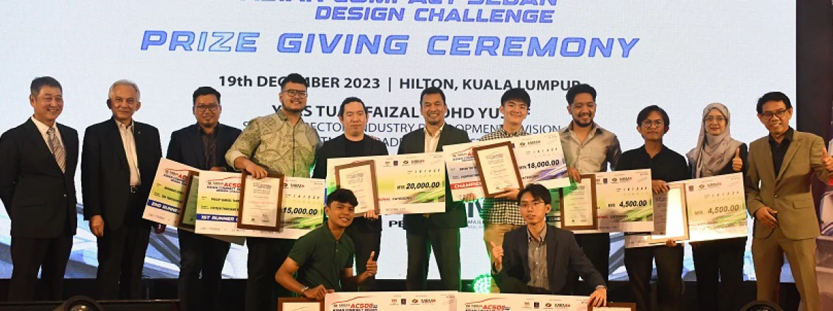 First-of-its-kind “Asian Compact Sedan Design Challenge 2023” draws 7 countries