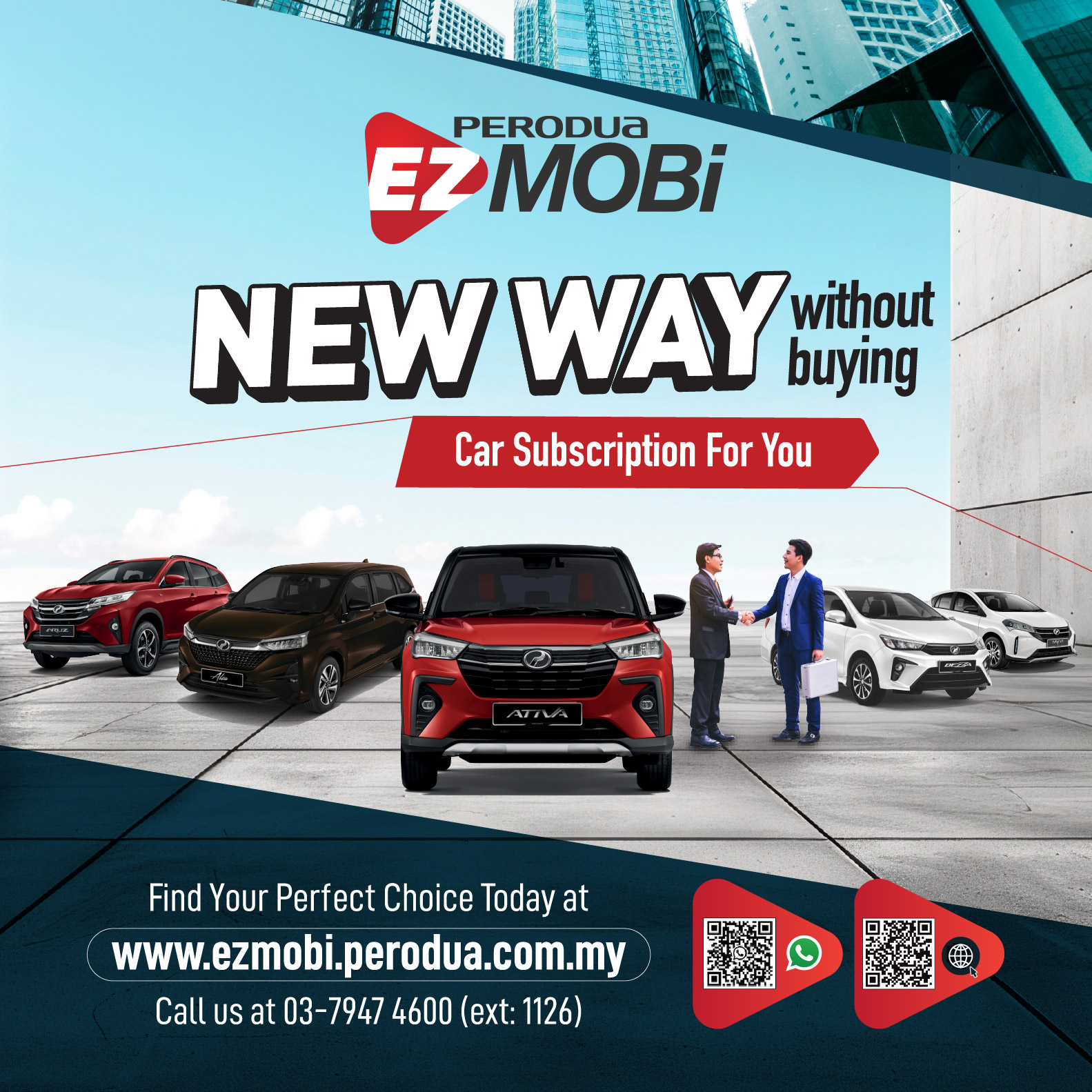 Perodua EZ MOBi Car Subscription - A New Way Without Buying