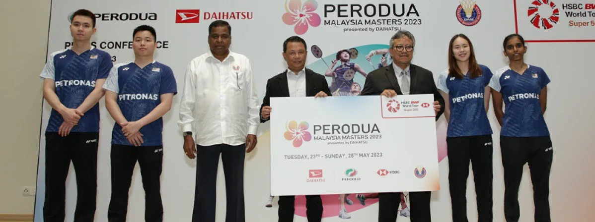 PERODUA & BAM Announce 2023 PERODUA Malaysia Masters