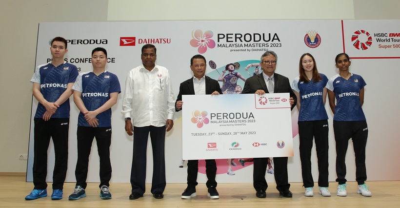 PERODUA & BAM Announce 2023 PERODUA Malaysia Masters 