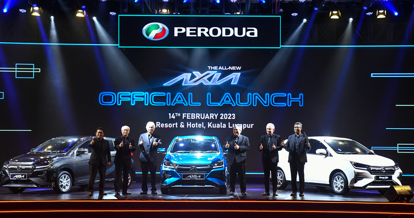 Perodua Axia launched with nationwide deliveries to first 2,900 customers