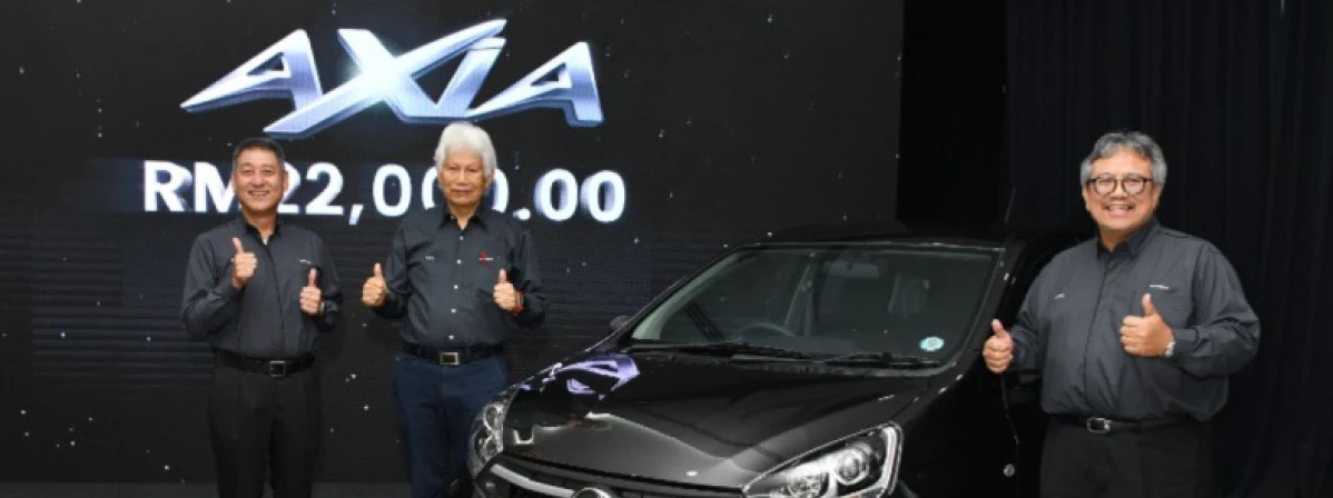 Perodua Axia E debuts new price