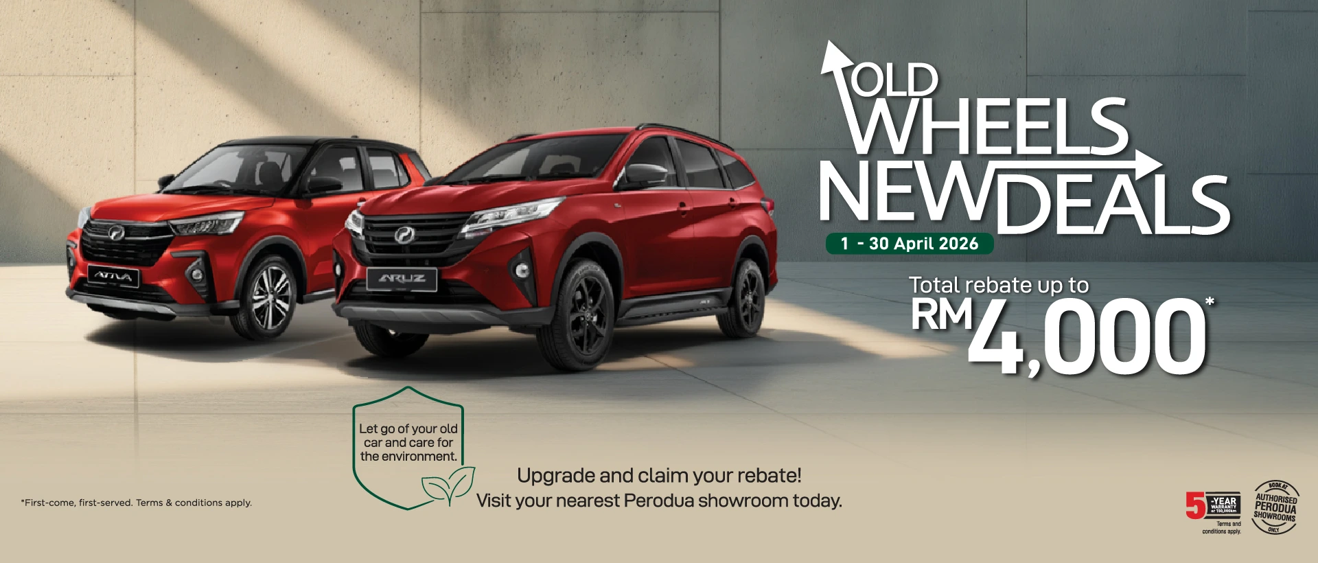 Perodua Old Wheels New Deals